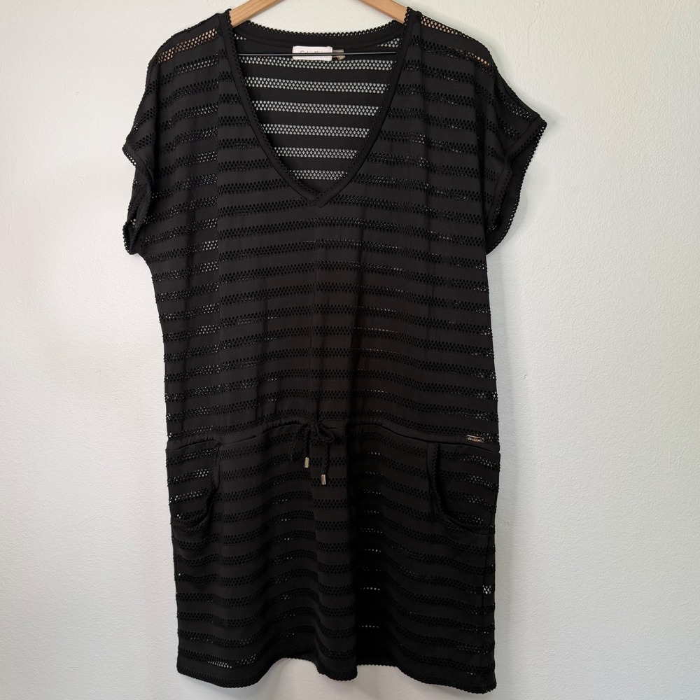 Calvin Klein - Mesh Cover Up Swim Beach Dress Size XL